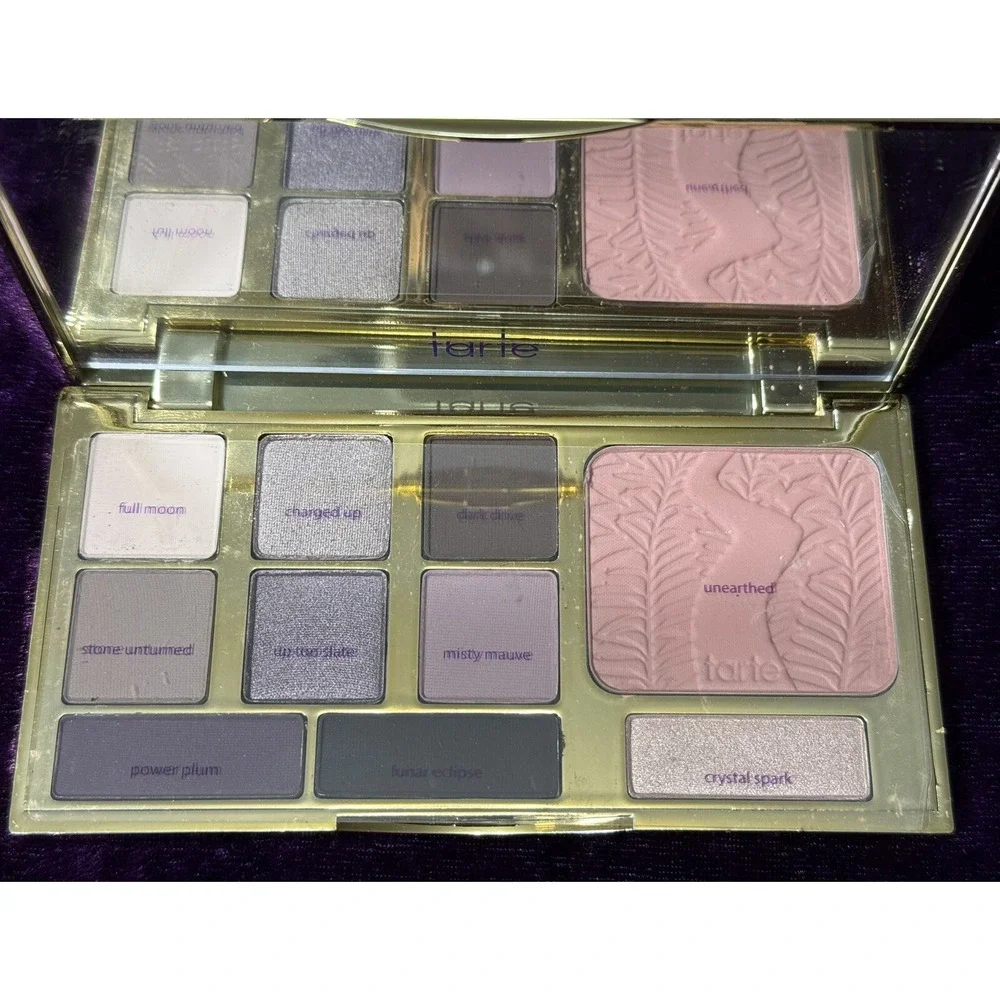 Tarte ENERGY NOIR‎ Palette Clay Eyeshadow Blush Highlighter Makeup Cosmetic NIB
